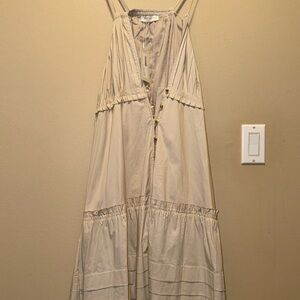 Maxi spaghetti straps size small dress